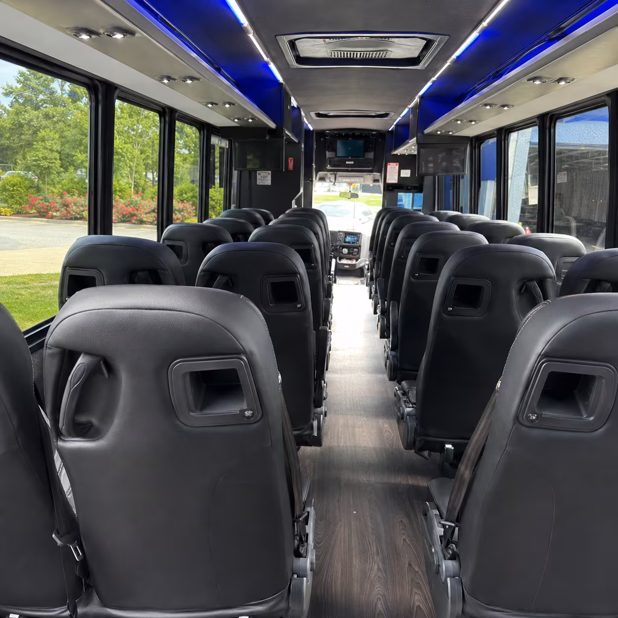 Tallahassee Airport Shuttle & Transportation party bus exterior