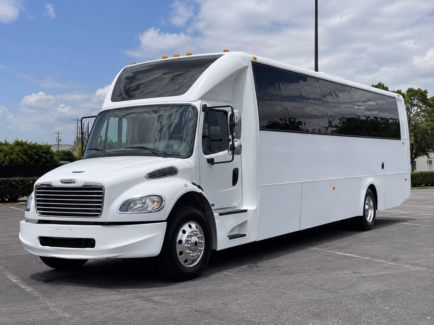 Tallahassee Bachelor & Bachelorette Transportation party bus exterior