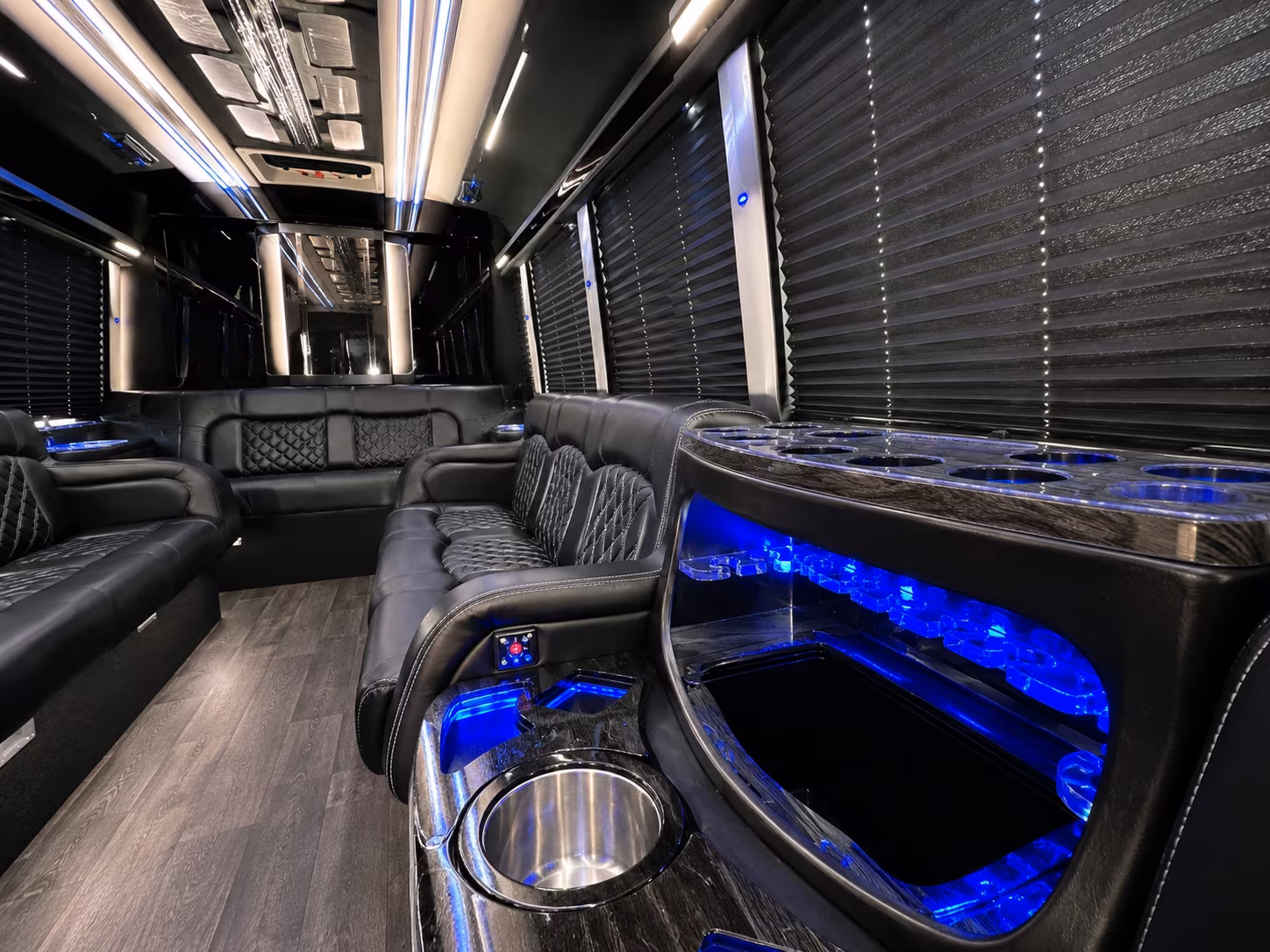 Tallahassee Birthday, Sweet 16, & Quinceañera Transportation onboard seating