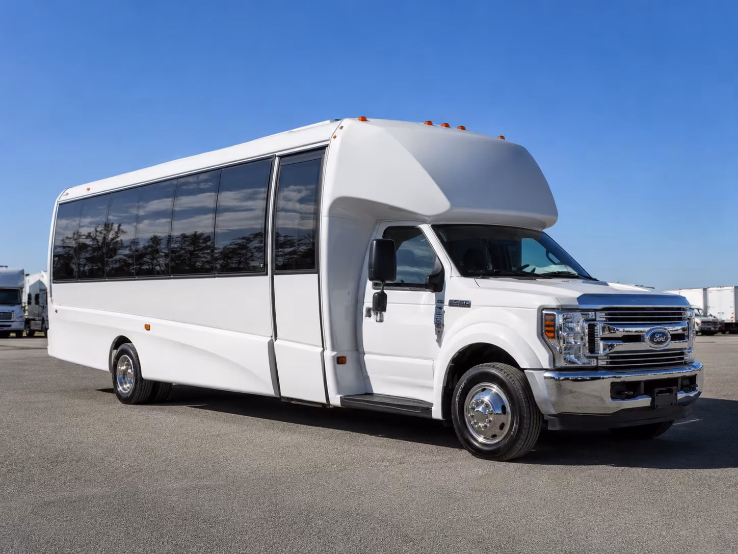 Tallahassee Corporate Transportation party bus exterior