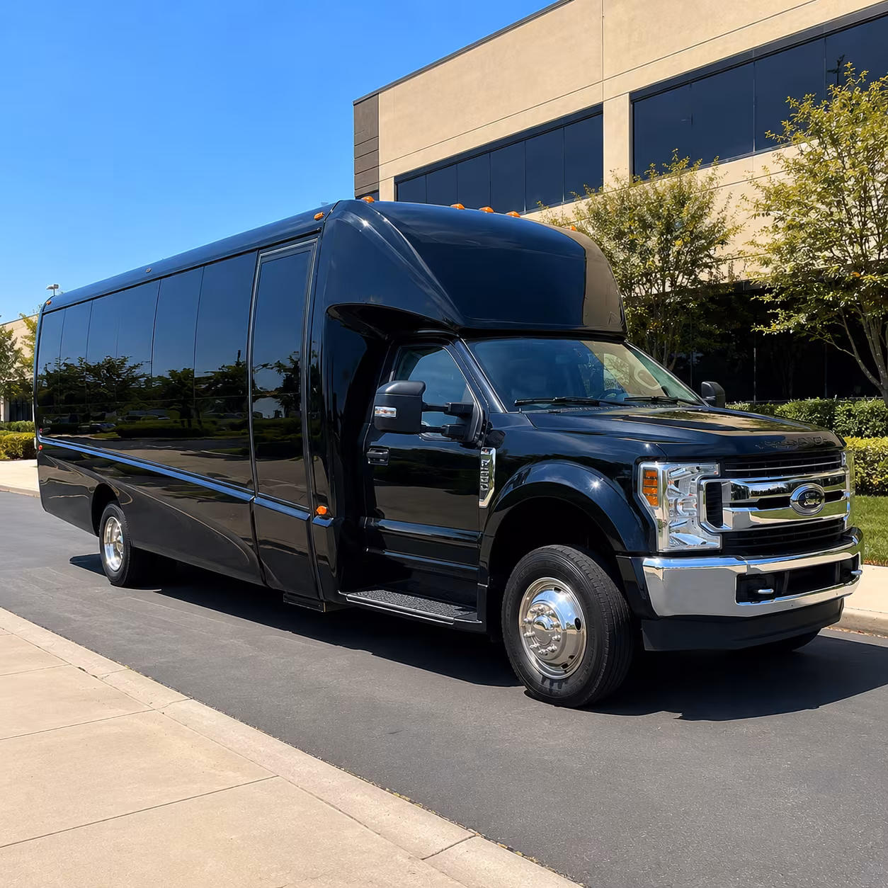 Tallahassee Corporate Transportation party bus exterior