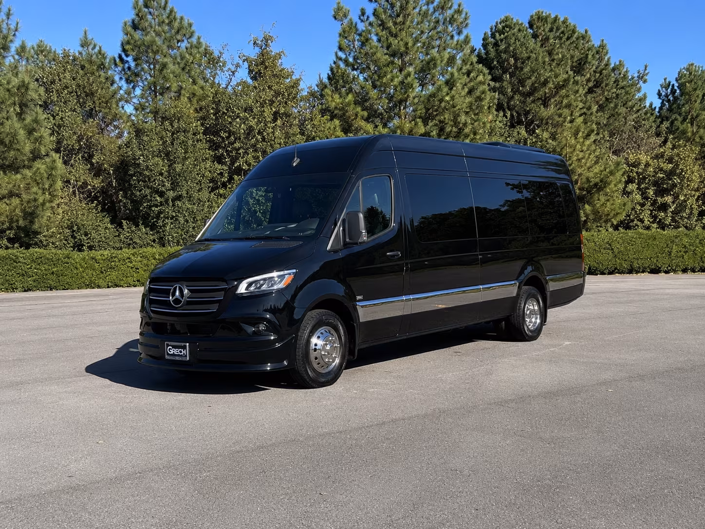 Tallahassee Corporate Transportation party bus exterior