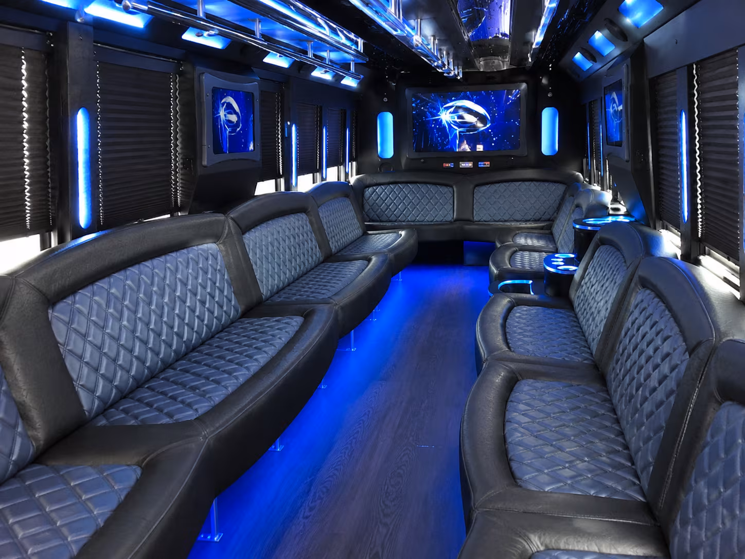 Tallahassee Private Event Transportation party bus exterior