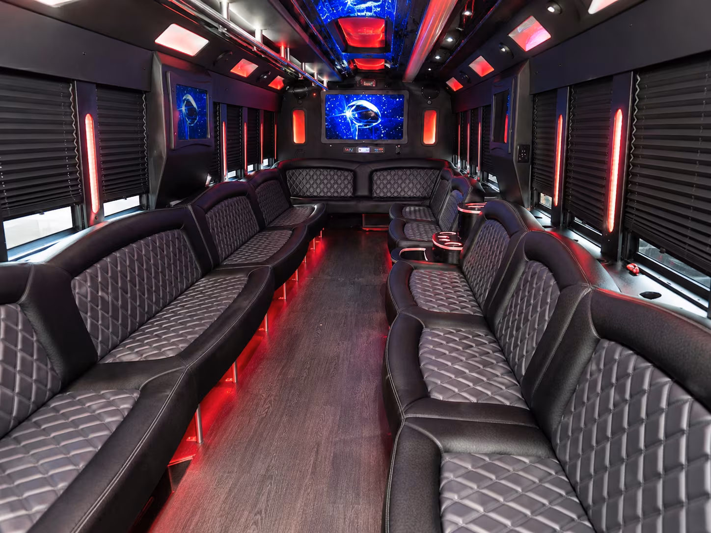 Tallahassee Prom & Homecoming Transportation party bus exterior