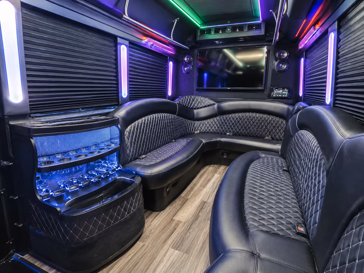 Tallahassee Prom & Homecoming Transportation onboard seating
