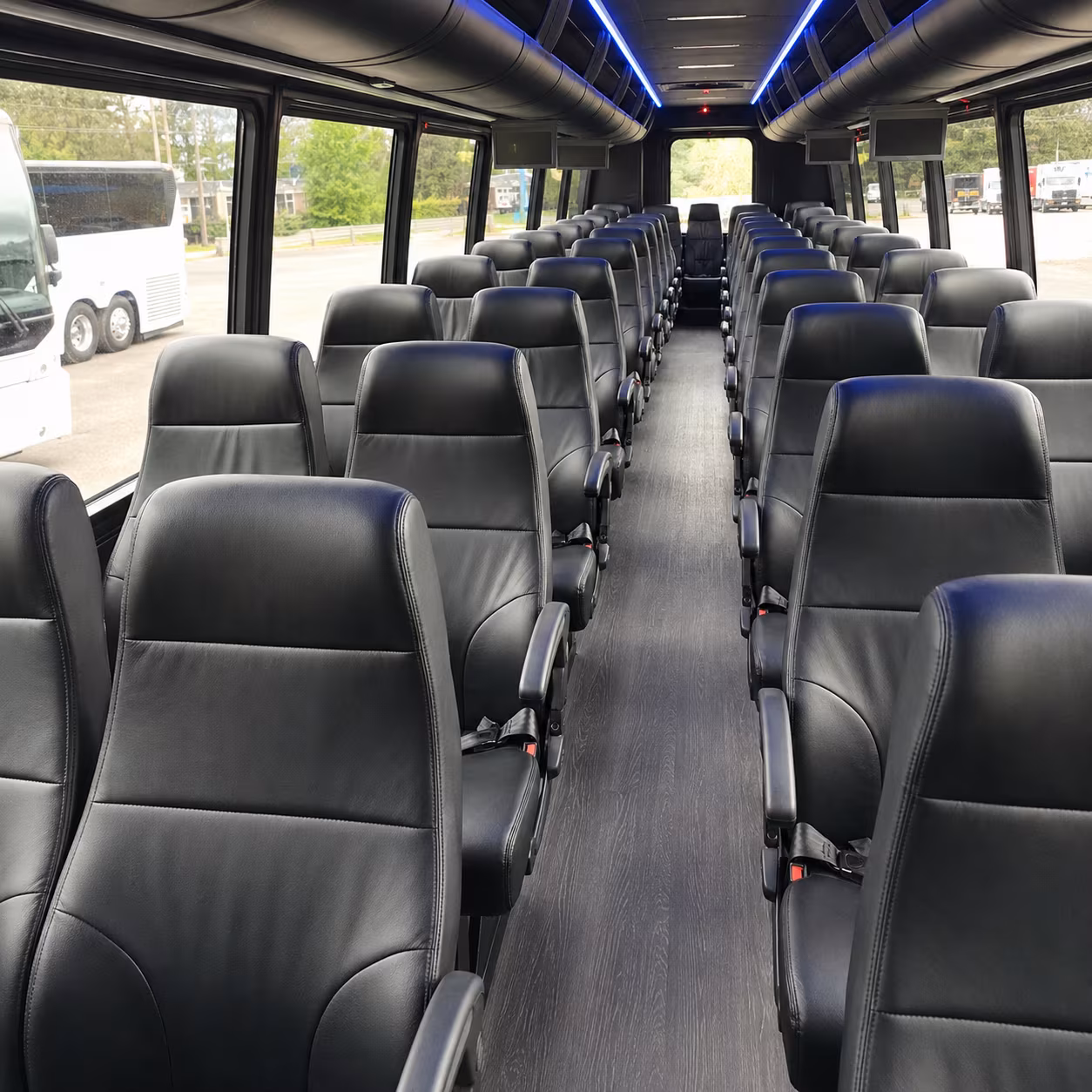 Tallahassee School Event Transportation party bus exterior