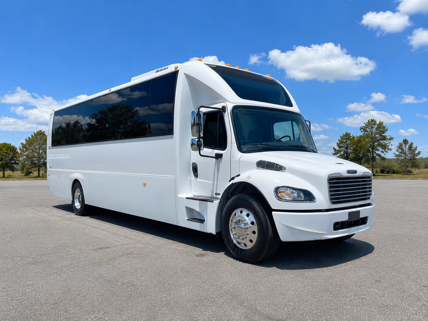 Tallahassee Sporting Event Transportation party bus exterior