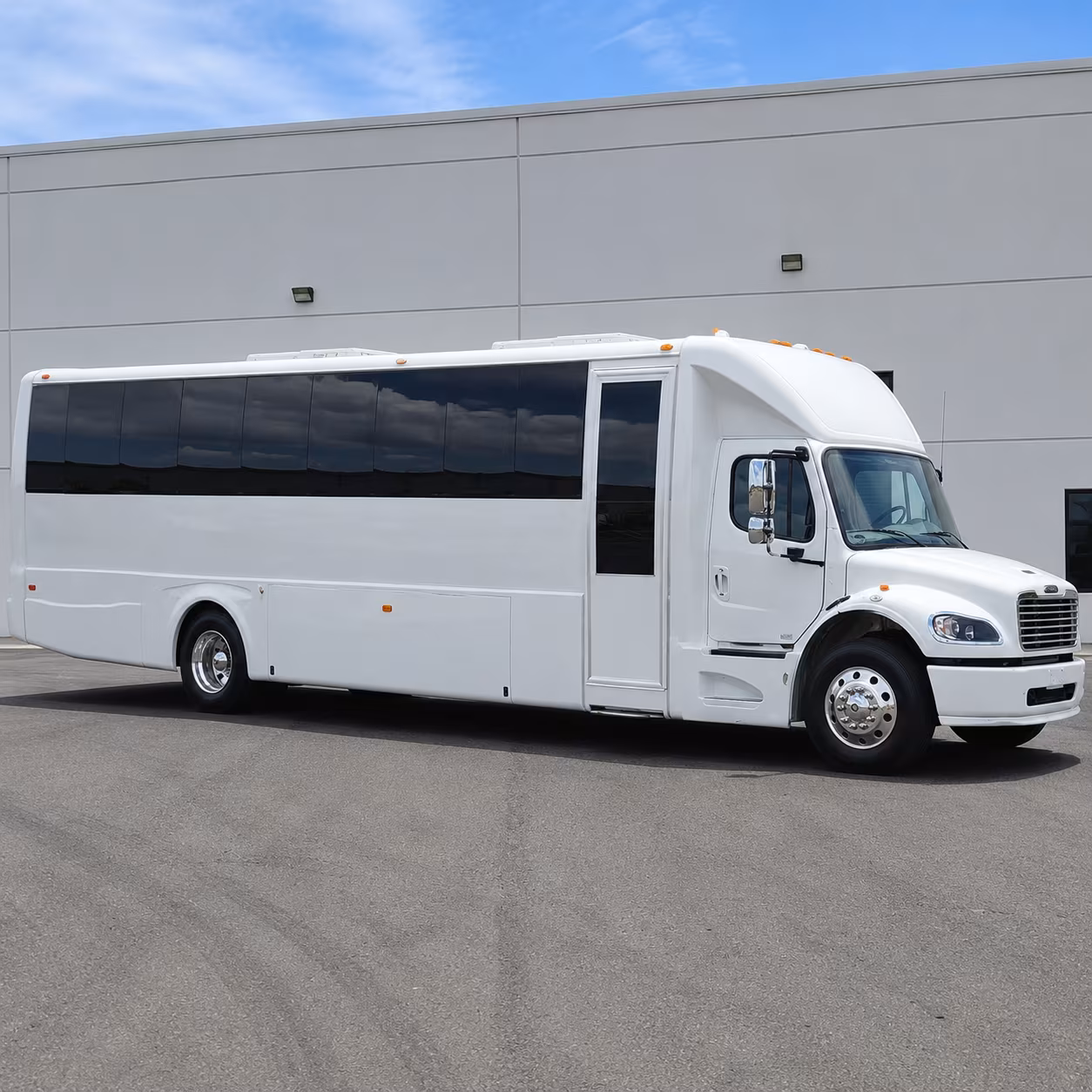 Tallahassee Sporting Event Transportation party bus exterior
