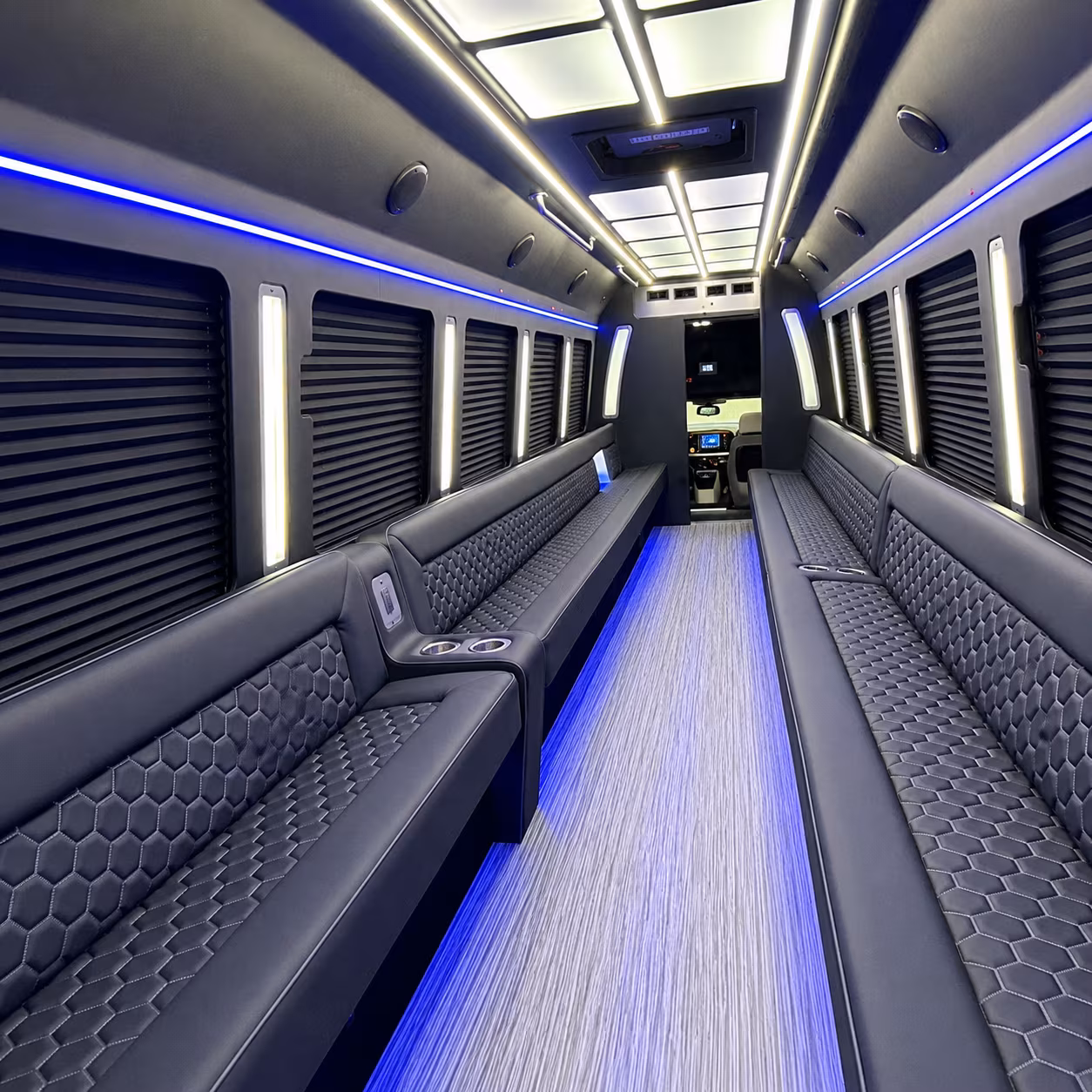 Tallahassee Sporting Event Transportation party bus exterior