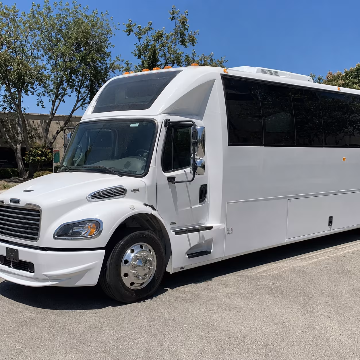 Tallahassee Wedding Transportation party bus interior