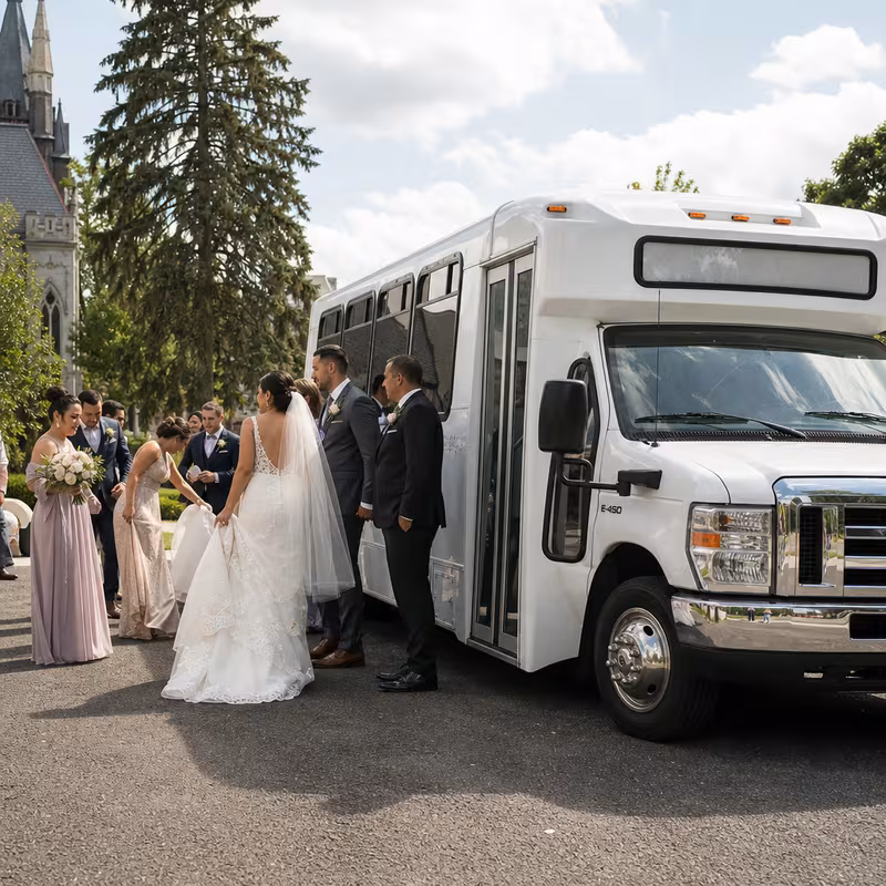 Tallahassee Wedding Transportation fleet vehicle