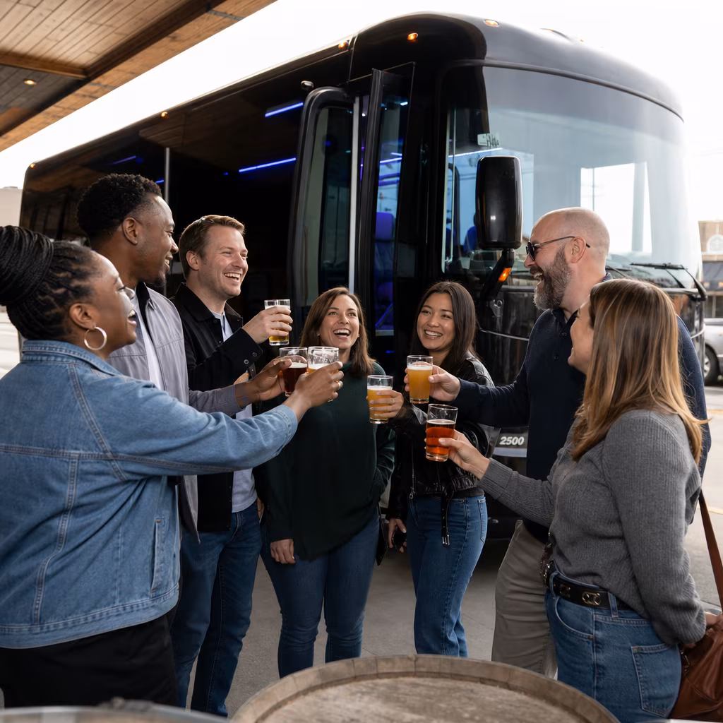 Tallahassee Winery Tour & Pub Crawl Transportation